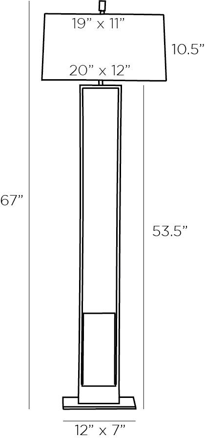 Торшер Arteriors MARKHAM FLOOR LAMP Brass Торшер Arteriors MARKHAM FLOOR LAMP Brass в Грозном