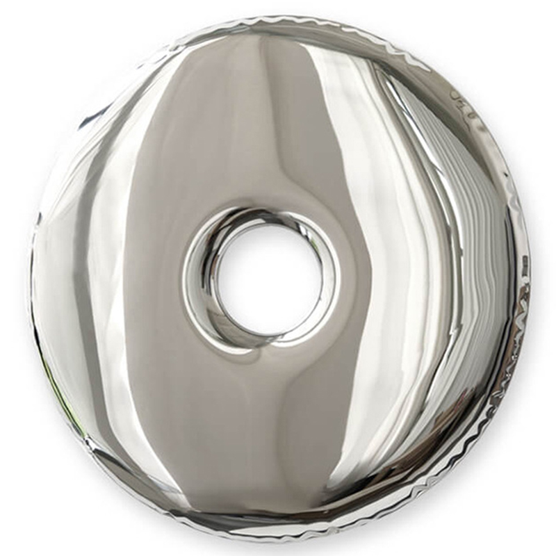 Арт-объект на стену Rondo Polished Stainless Steel Wall Mirror by Zieta Chrome Хром Арт-объект на стену Rondo Polished Stainless Steel Wall Mirror by Zieta Chrome Хром в Грозном | Loft Concept