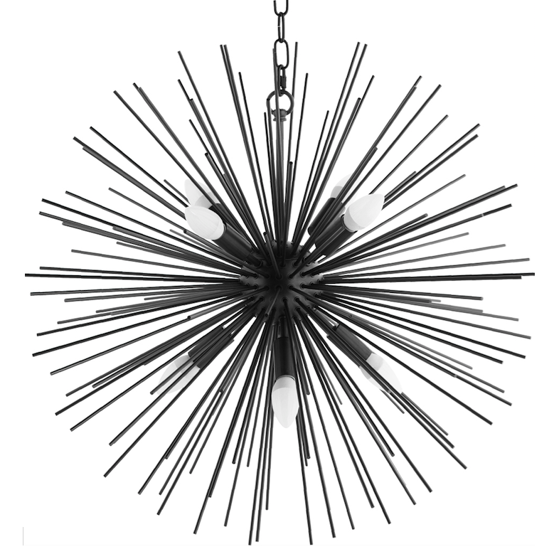 Люстра Sputnik Echinus Pendant Черный Люстра Sputnik Echinus Pendant Черный в Грозном | Loft Concept