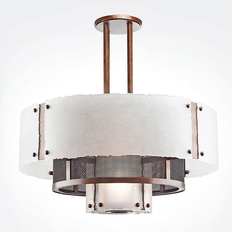 Люстра Landelin Chandelier Бронза Белый Люстра Landelin Chandelier Бронза Белый в Грозном | Loft Concept