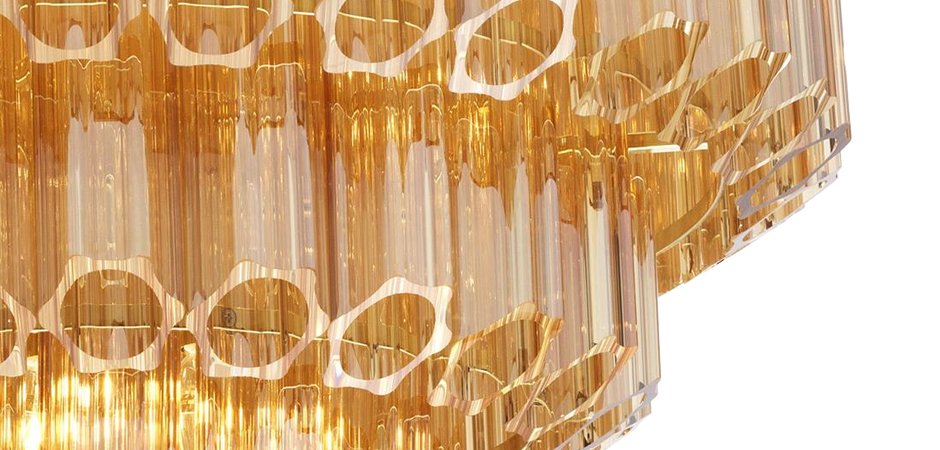 Люстра Chandelier Vittoria S Gold Люстра Chandelier Vittoria S Gold - Loft-Concept в Грозном