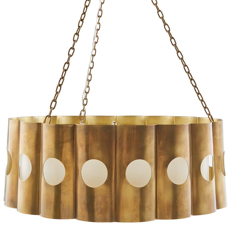 Люстра Arteriors SACRAMENTO CHANDELIER Латунь Белый Люстра Arteriors SACRAMENTO CHANDELIER Латунь Белый в Грозном | Loft Concept