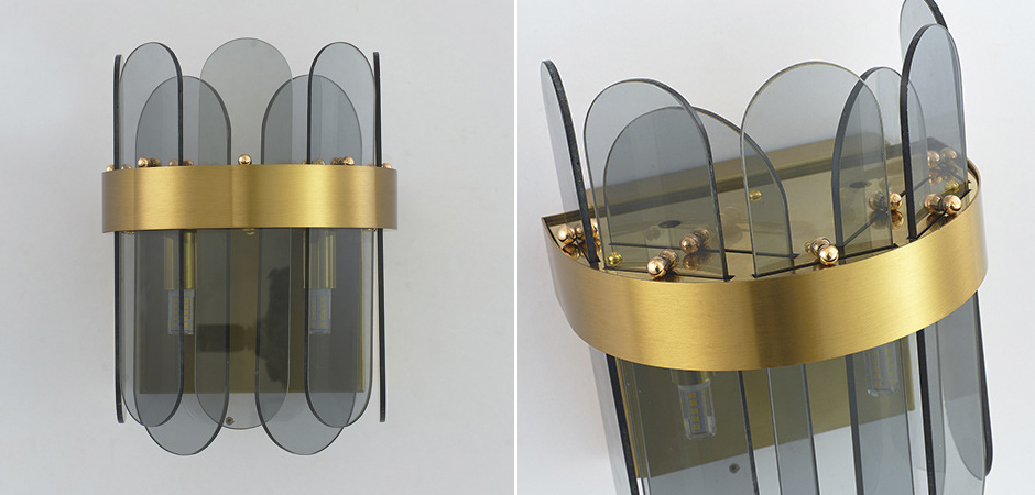 Бра Blount Smokey Wall Lamp Бра Blount Smokey Wall Lamp - Loft-Concept в Грозном