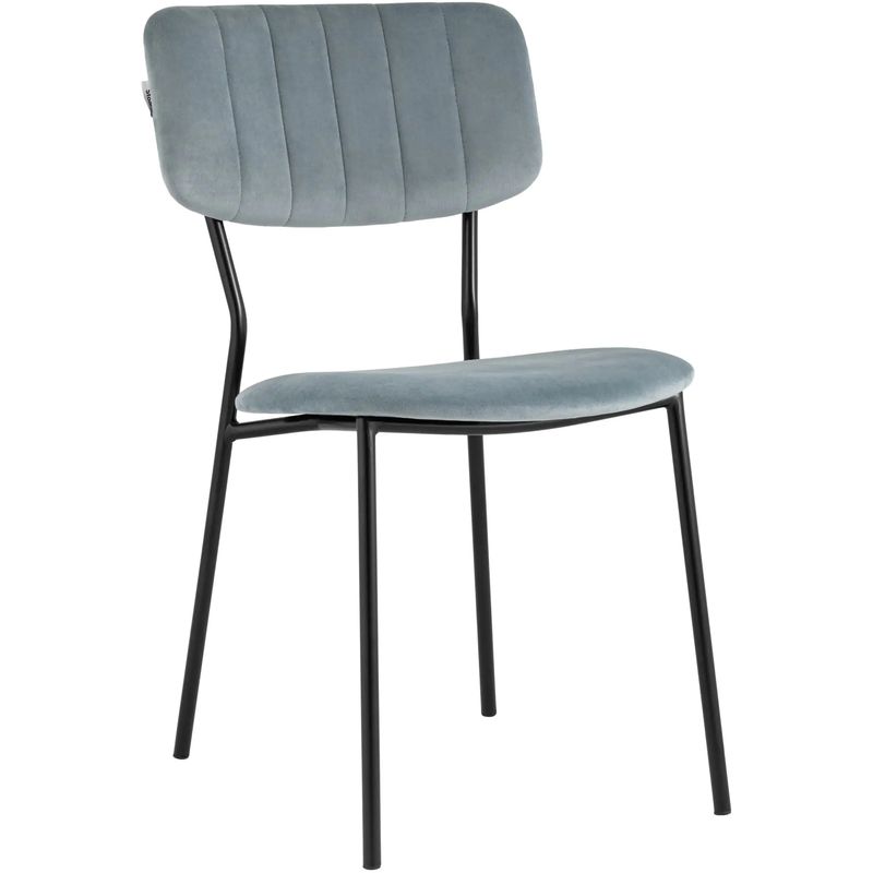 Стул Singer Chair без подлокотника Серо-Голубой Велюр Серо-голубой Черный Стул Singer Chair без подлокотника Серо-Голубой Велюр Серо-голубой Черный в Грозном | Loft Concept