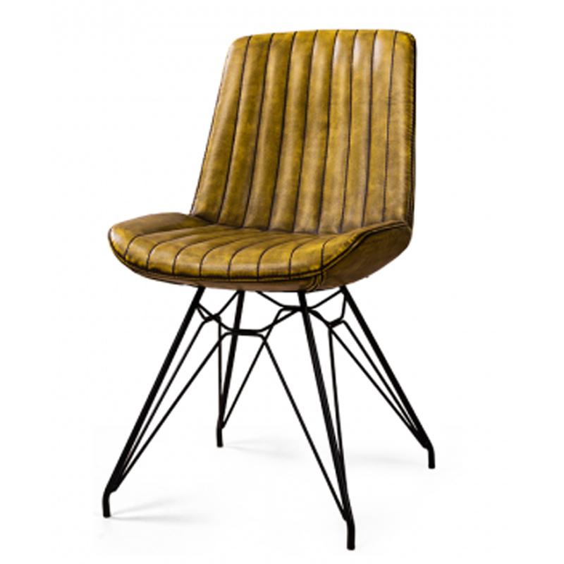 Стул Visan Chair Горчичный Стул Visan Chair Горчичный в Грозном | Loft Concept