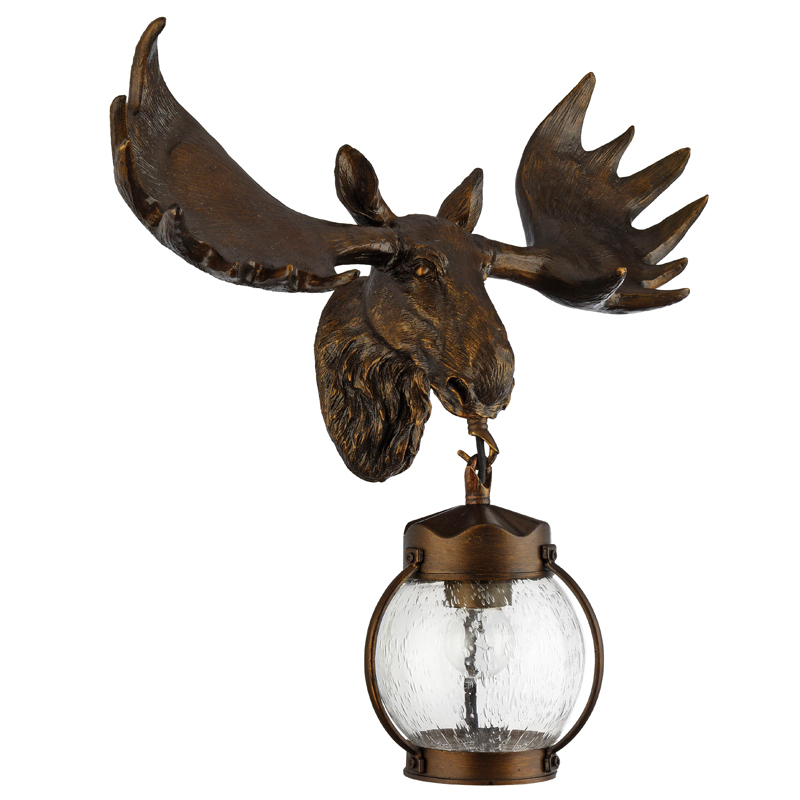 Уличный светильник Moose Lantern Коричневый винтаж Прозрачное Стекло Уличный светильник Moose Lantern Коричневый винтаж Прозрачное Стекло в Грозном | Loft Concept