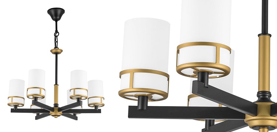 Подвесной светильник Olivier Frosted Gold Подвесной светильник Olivier Frosted Gold - Loft-Concept в Грозном