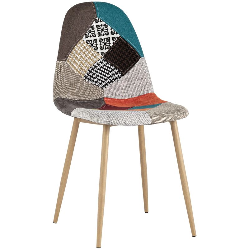 Стул Archie Chair Разноцветный Печворк Мульти Древесина Стул Archie Chair Разноцветный Печворк Мульти Древесина в Грозном | Loft Concept