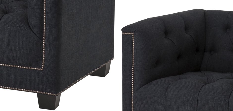 Кресло Eichholtz Chair Paolo Black Кресло Eichholtz Chair Paolo Black - Loft-Concept в Грозном