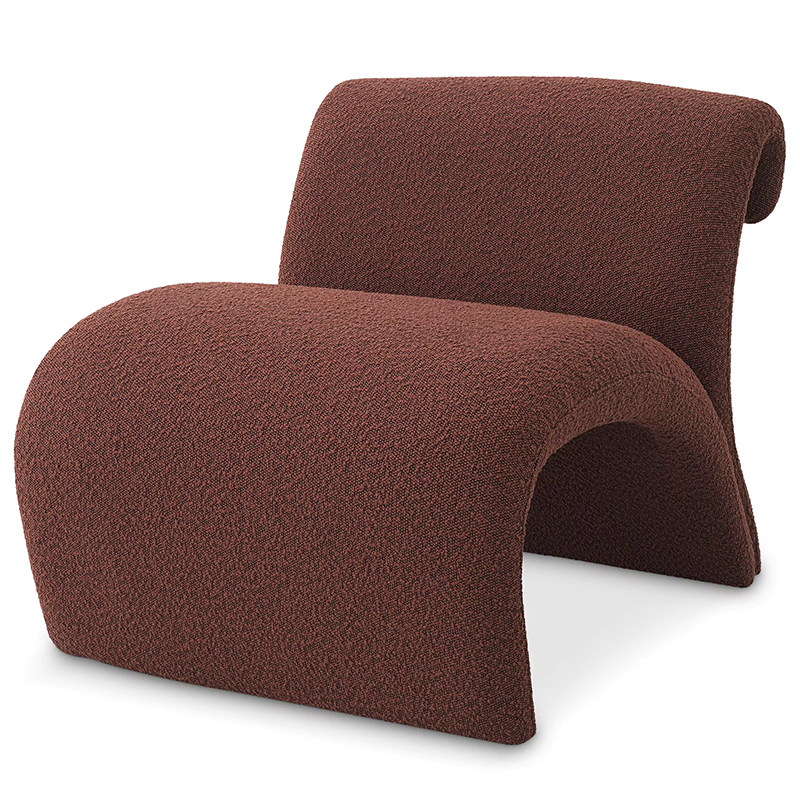 Кресло Eichholtz Chair Vignola Boucle Rouge Бургундский красный Кресло Eichholtz Chair Vignola Boucle Rouge Бургундский красный в Грозном | Loft Concept
