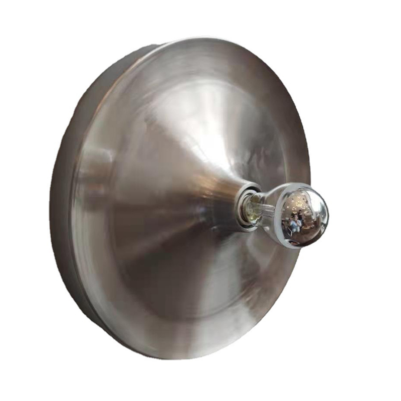 Бра металл в стиле лофт Metal Disk Loft Серебряный Бра металл в стиле лофт Metal Disk Loft Серебряный в Грозном | Loft Concept