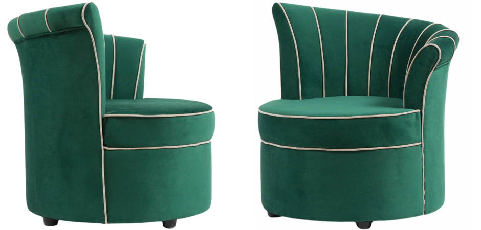 Кресло Curly Backrest Green Кресло Curly Backrest Green - Loft-Concept в Грозном