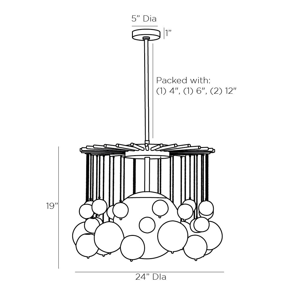 Люстра Arteriors MIRA CHANDELIER Люстра Arteriors MIRA CHANDELIER в Грозном