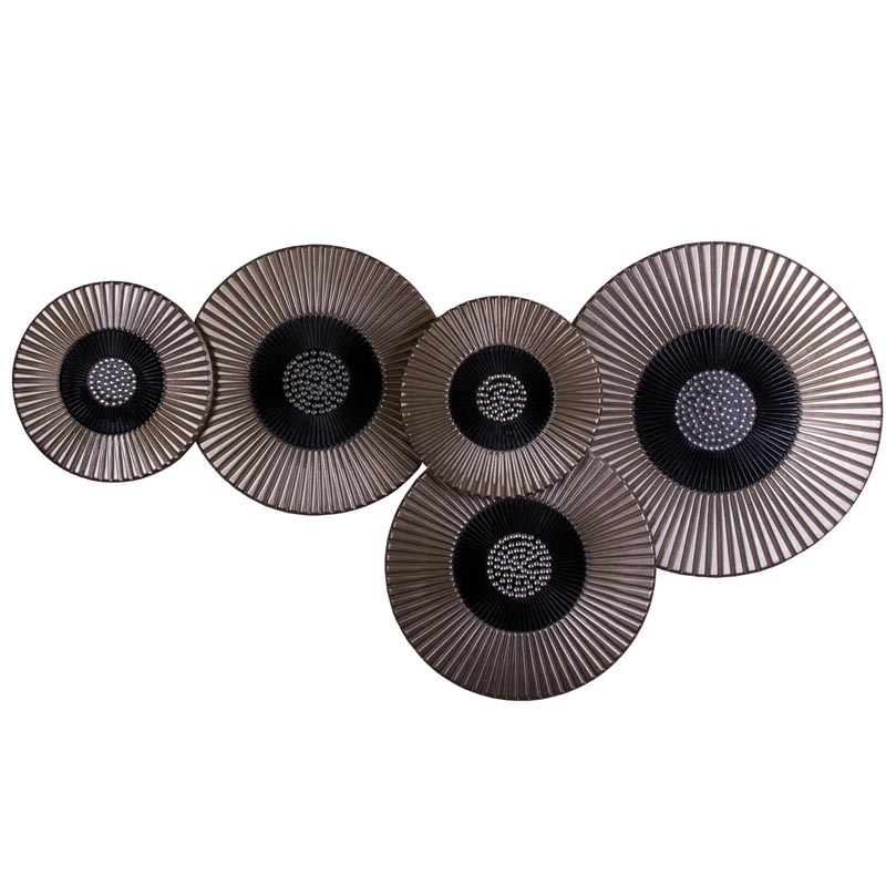 Арт-объект Rhinestone Wall Disc Brown and Black Коричневый Черный Арт-объект Rhinestone Wall Disc Brown and Black Коричневый Черный в Грозном | Loft Concept