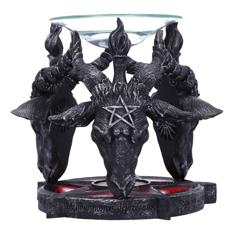 Подсвечник с чашей Baphomet Head Черный Подсвечник с чашей Baphomet Head Черный в Грозном | Loft Concept