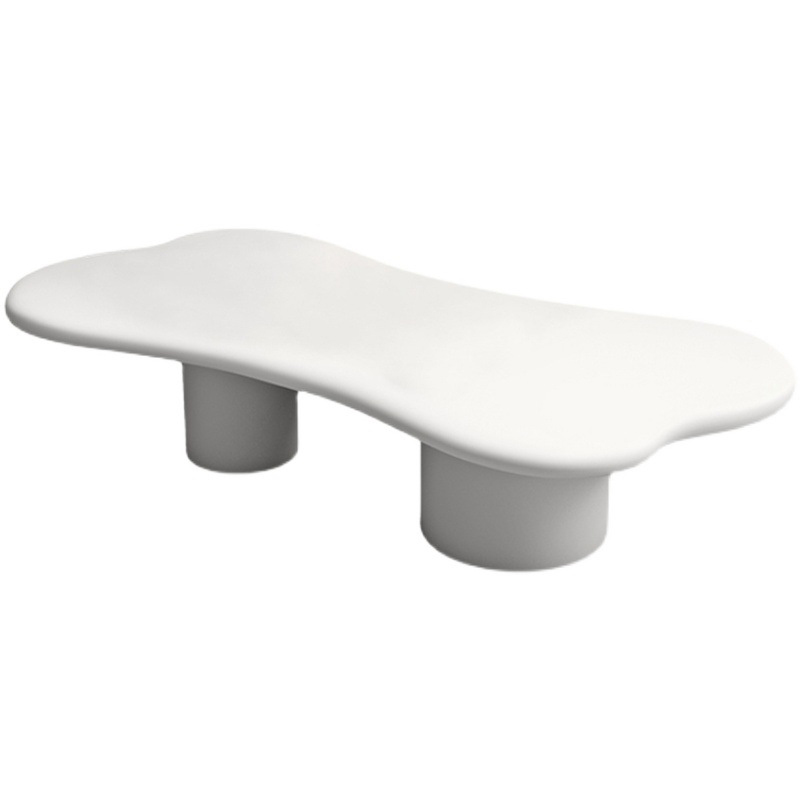 Кофейный стол Lula Curved Coffee Table Белый Кофейный стол Lula Curved Coffee Table Белый в Грозном | Loft Concept