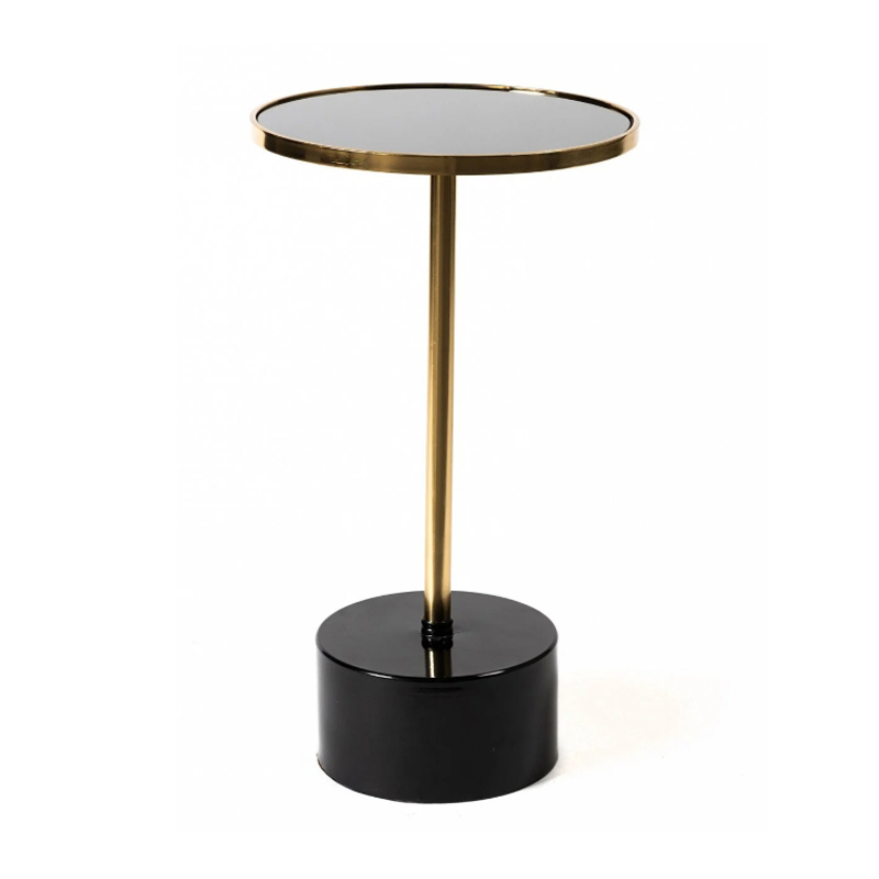 Приставной стол Single-Legged Table round Черный Приставной стол Single-Legged Table round Черный в Грозном | Loft Concept
