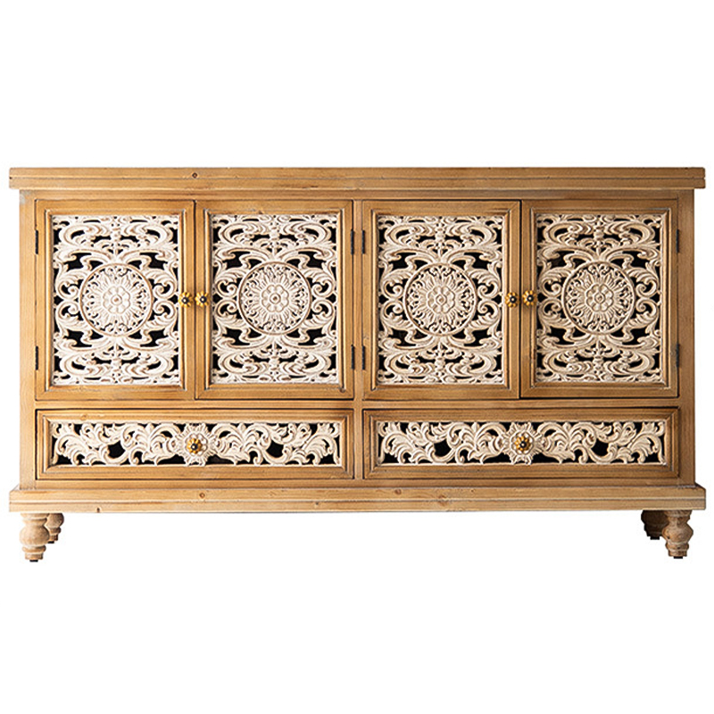Комод Lambert Provence Chest of Drawers Древесина Белый Комод Lambert Provence Chest of Drawers Древесина Белый в Грозном | Loft Concept