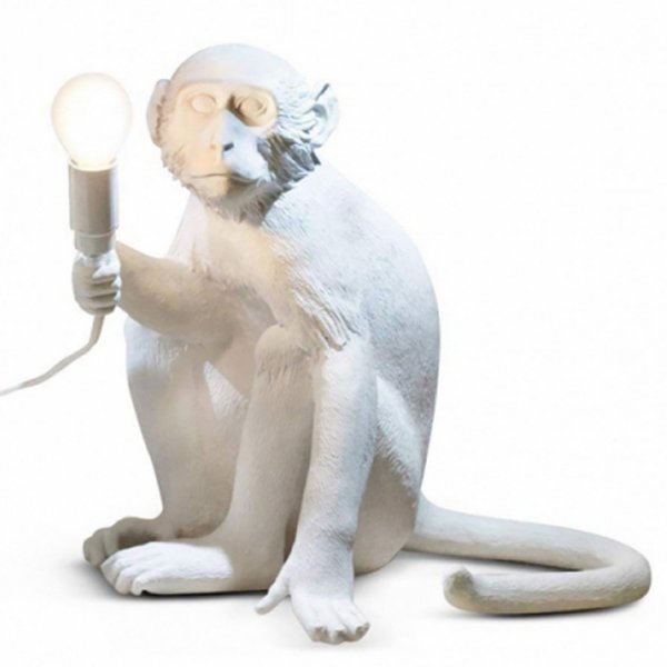 Настольная лампа Seletti Monkey Lamp Sitting Version Настольная лампа Seletti Monkey Lamp Sitting Version в Грозном | Loft Concept