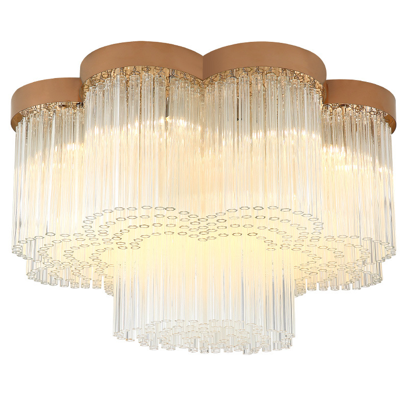 Потолочный светильник Greggers Ceiling Lamp Бронза Прозрачный Потолочный светильник Greggers Ceiling Lamp Бронза Прозрачный в Грозном | Loft Concept