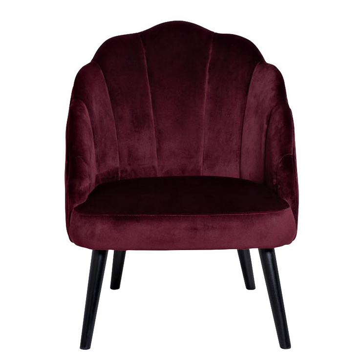 Кресло FolioFlower Armchair burgundy Бургундский красный Черный Кресло FolioFlower Armchair burgundy Бургундский красный Черный в Грозном | Loft Concept