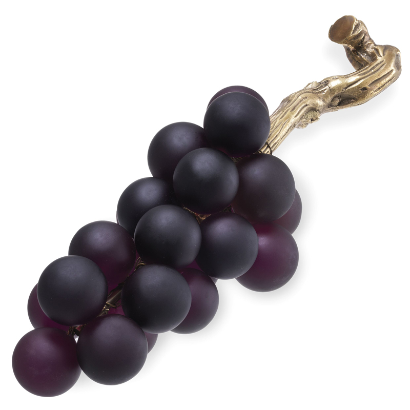 Аксессуар Eichholtz Object french grapes Purple Пурпурно-фиолетовый Винтажная латунь Аксессуар Eichholtz Object french grapes Purple Пурпурно-фиолетовый Винтажная латунь в Грозном | Loft Concept