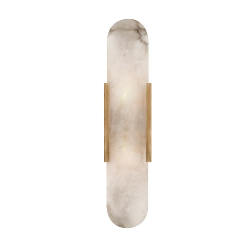 Бра MELANGE ELONGATED SCONCE Черный Латунь Бра MELANGE ELONGATED SCONCE Черный Латунь в Грозном | Loft Concept