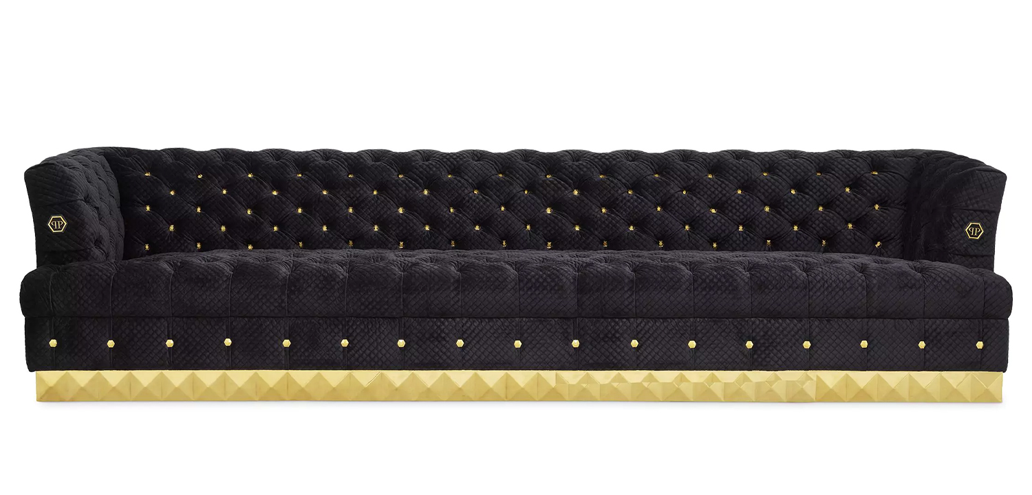 Диван Philipp Plein Sofa Rockstud L - фото