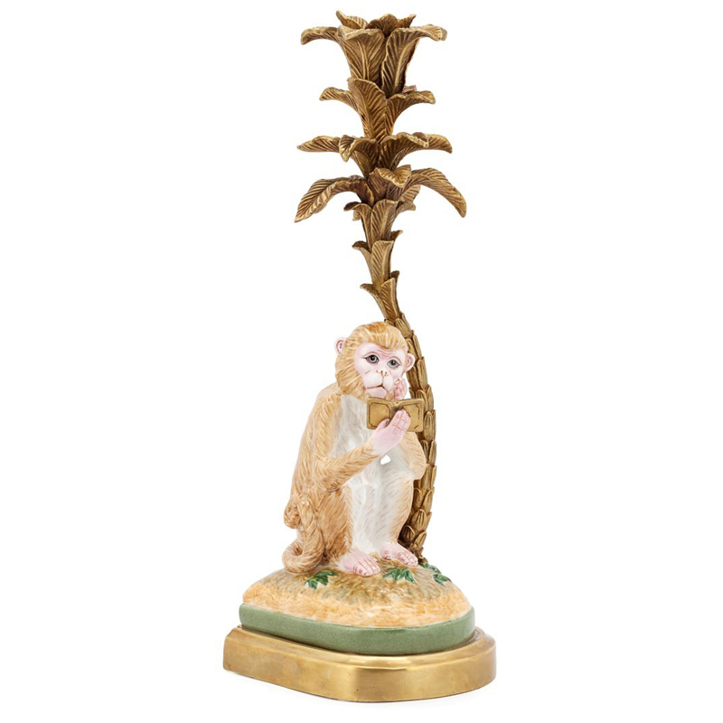 Подсвечник CANDLEHOLDER MONKEY ATLANTIDE L Бежевый Бронза Подсвечник CANDLEHOLDER MONKEY ATLANTIDE L Бежевый Бронза в Грозном | Loft Concept