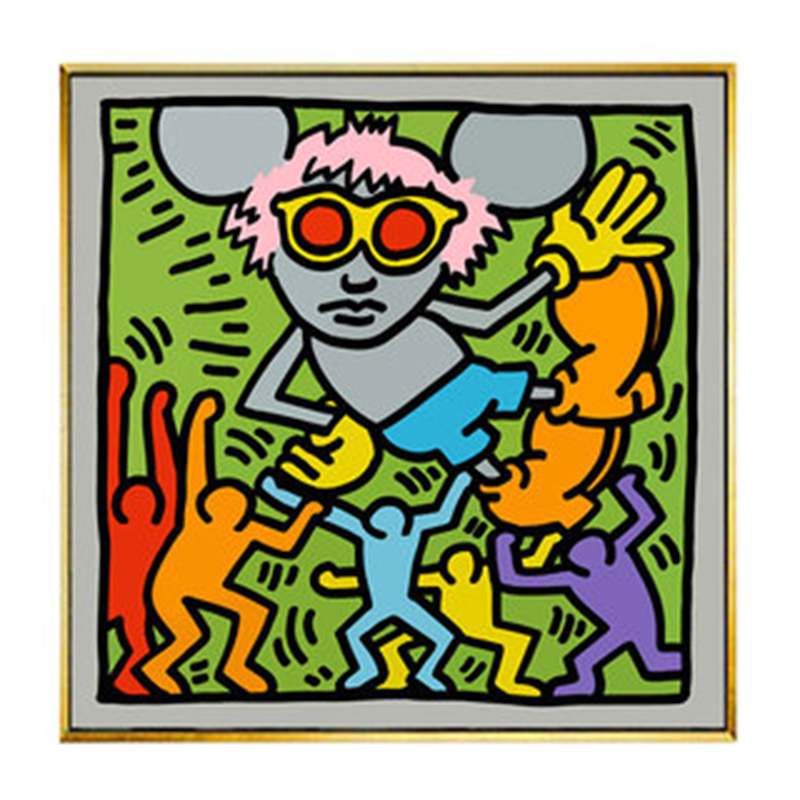 Постер Keith Haring 17 Мульти Постер Keith Haring 17 Мульти в Грозном | Loft Concept