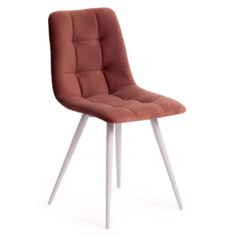 Стул Nancy Coral Chair Коралловый Белый Стул Nancy Coral Chair Коралловый Белый в Грозном | Loft Concept