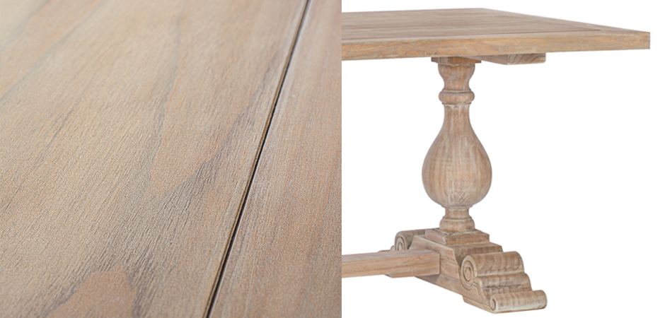 Обеденный стол Massive Balusters Обеденный стол Massive Balusters - Loft-Concept в Грозном