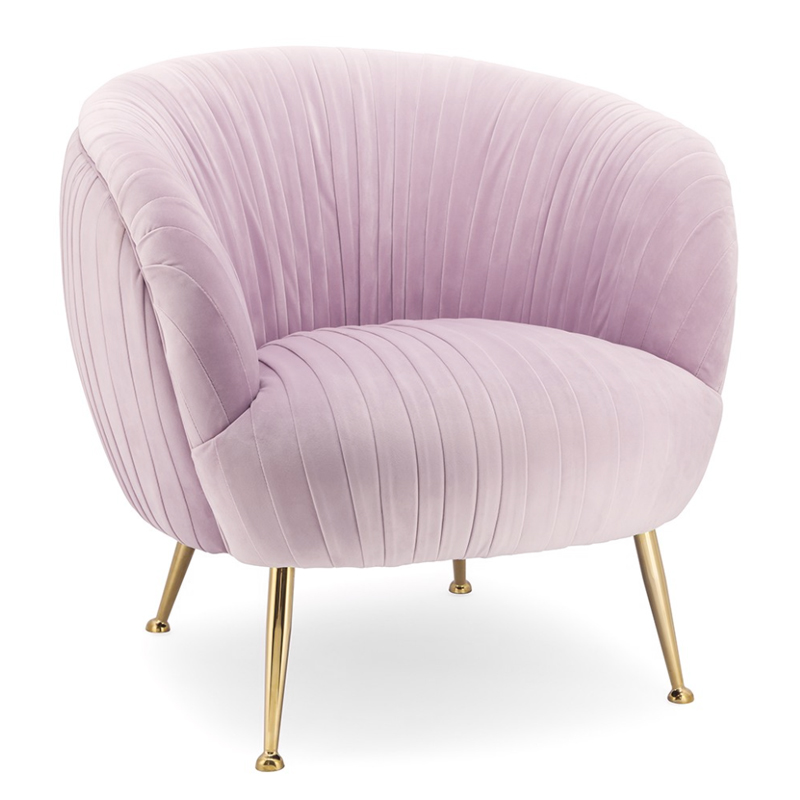Кресло SOUFFLE CHAIR P Розовый пастельный Глянцевое золото Кресло SOUFFLE CHAIR P Розовый пастельный Глянцевое золото в Грозном | Loft Concept