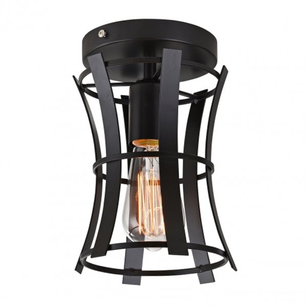 Потолочный светильник Loft Medieval Torch Top Черный Потолочный светильник Loft Medieval Torch Top Черный в Грозном | Loft Concept