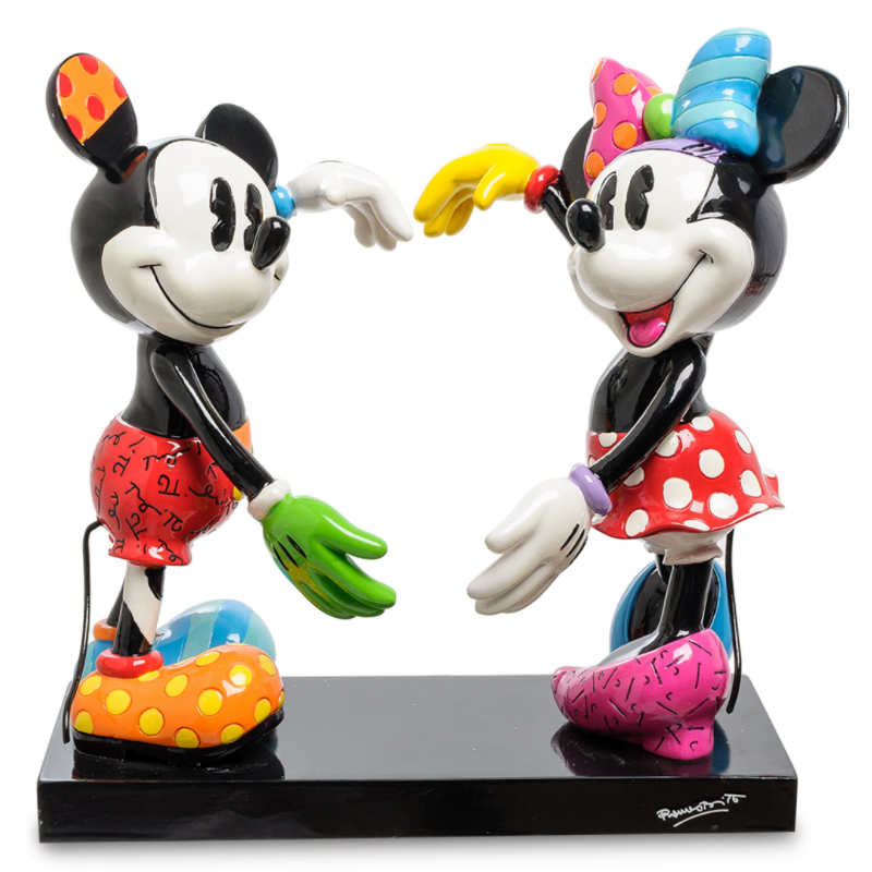 Статуэтка Mickey and Minnie Mouse Черный Мульти Статуэтка Mickey and Minnie Mouse Черный Мульти в Грозном | Loft Concept