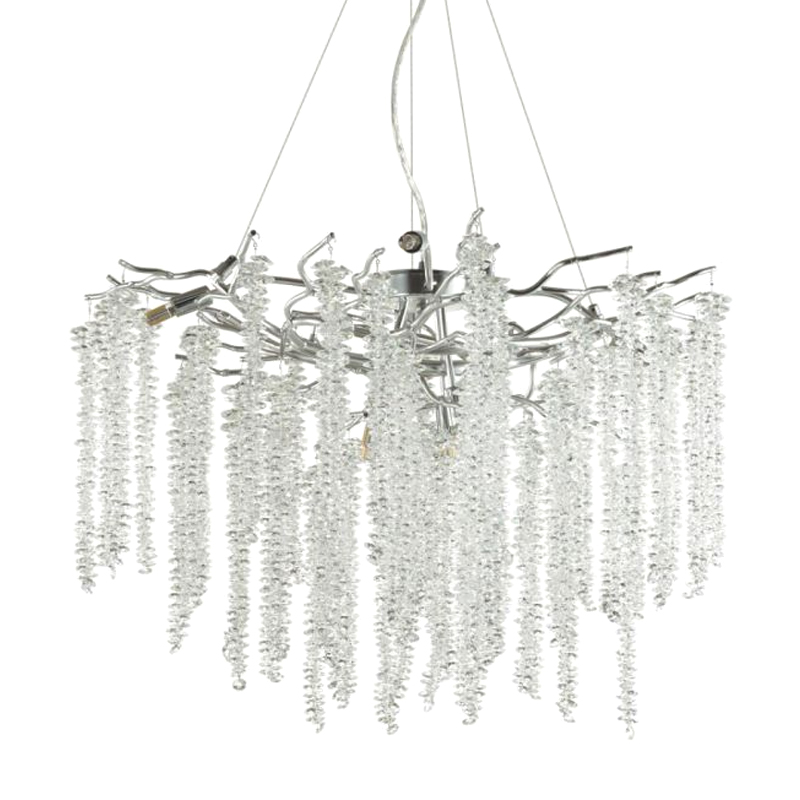 Люстра Fairy Tree Silver на 8 ламп Серебряный Люстра Fairy Tree Silver на 8 ламп Серебряный в Грозном | Loft Concept