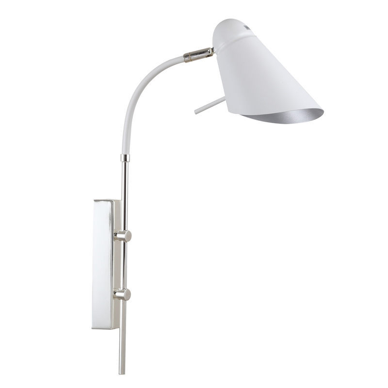 Бра Silvi Sconce Серебряный Белый Бра Silvi Sconce Серебряный Белый в Грозном | Loft Concept