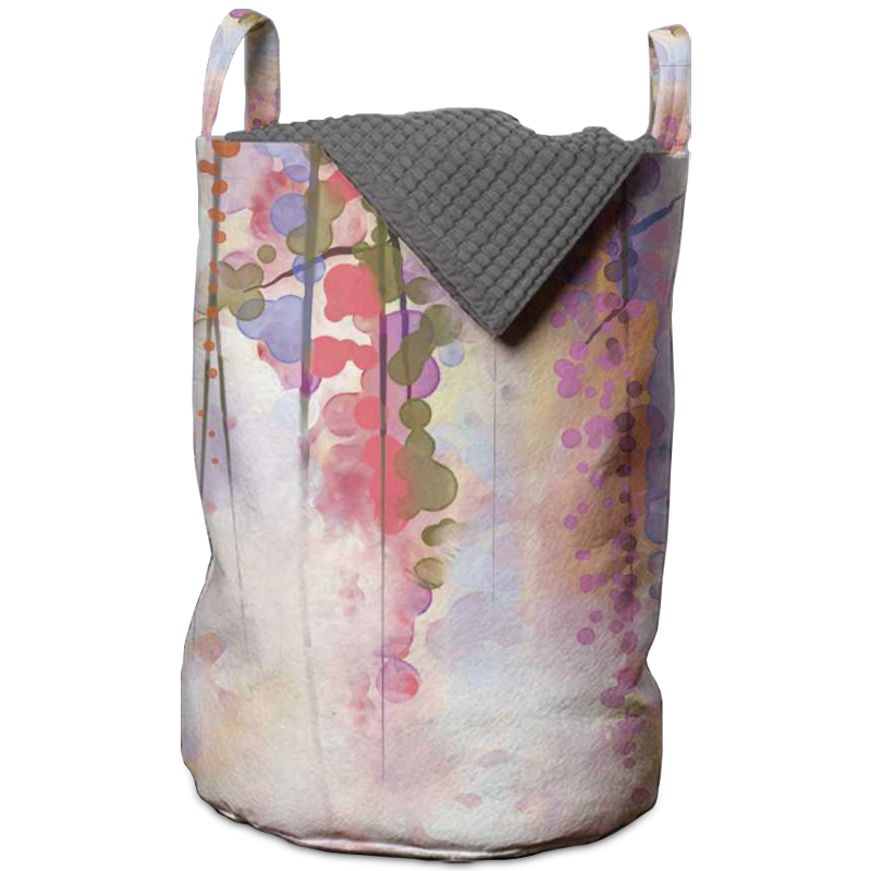 Корзина Purple Watercolor Basket Мульти Корзина Purple Watercolor Basket Мульти в Грозном | Loft Concept