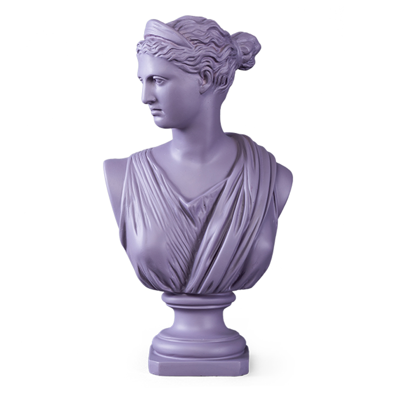 Статуэтка Athena Purple Сиреневый Статуэтка Athena Purple Сиреневый в Грозном | Loft Concept