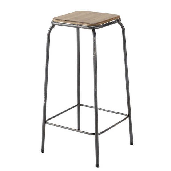 Барный стул Industrial Metal Rust Kraft Barstool Коричневый Сталь Барный стул Industrial Metal Rust Kraft Barstool Коричневый Сталь в Грозном | Loft Concept