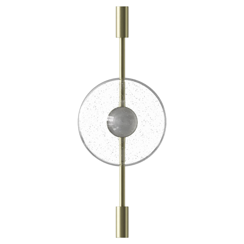 Бра Balance brass Латунь Прозрачный Бра Balance brass Латунь Прозрачный в Грозном | Loft Concept