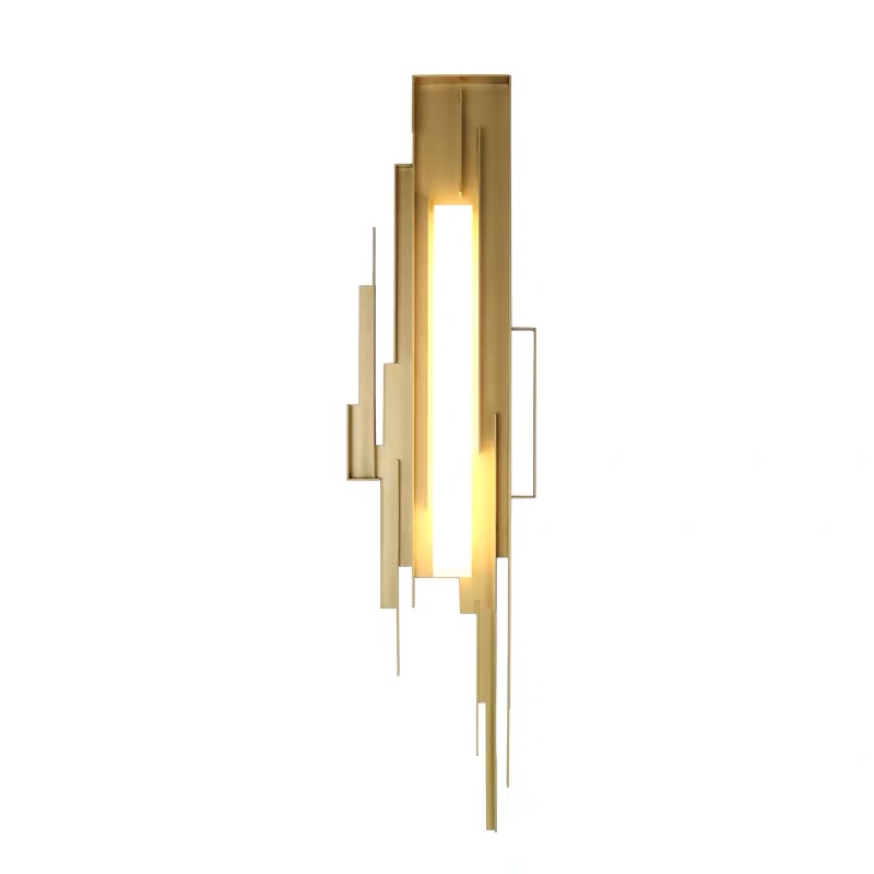 Бра Flowing Metal Sconce Золотой Бра Flowing Metal Sconce Золотой в Грозном | Loft Concept