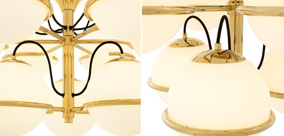 Потолочный светильник Eichholtz Ceiling Lamp Nerano Потолочный светильник Eichholtz Ceiling Lamp Nerano - Loft-Concept в Грозном