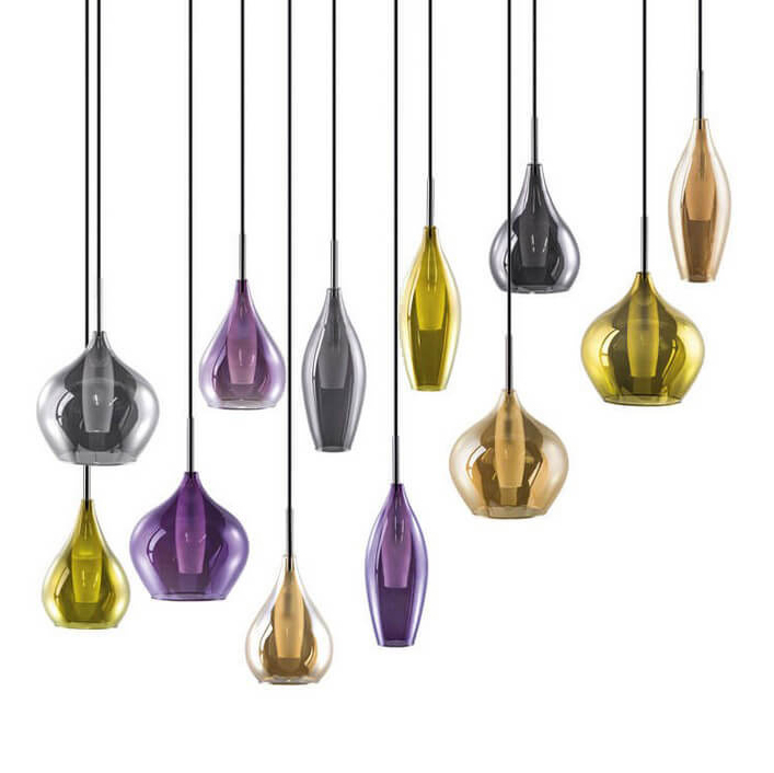 Люстра Candiano Multicolor 12 Light Мульти Хром Люстра Candiano Multicolor 12 Light Мульти Хром в Грозном | Loft Concept