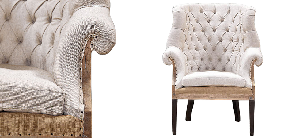 Кресло Gamilton Armchair Beige Кресло Gamilton Armchair Beige - Loft-Concept в Грозном