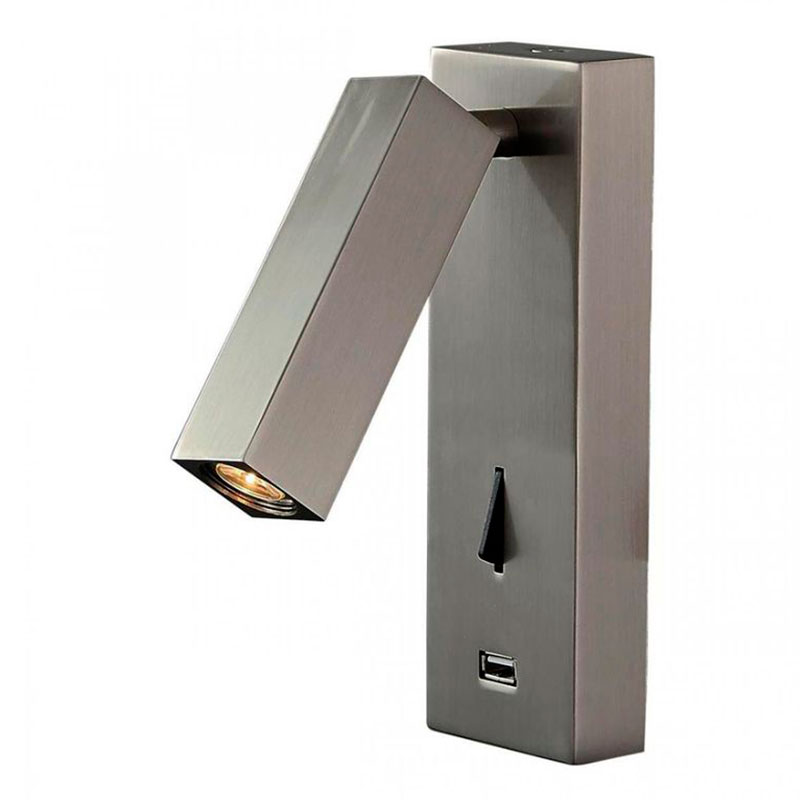 Бра Chelsom WALL LED DOCK Silver USB Хром Бра Chelsom WALL LED DOCK Silver USB Хром в Грозном | Loft Concept