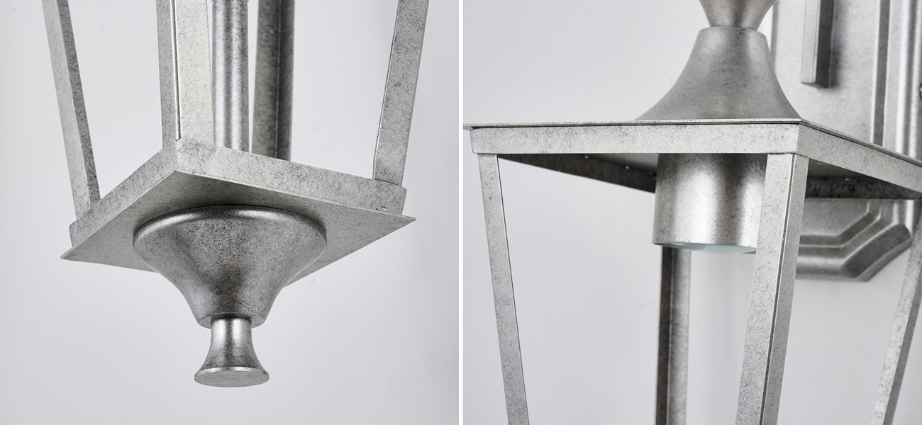 Бра цвета античного серебра Fanarion - фото