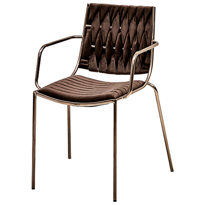 Стул Benita Stool Шоколад Бронза Стул Benita Stool Шоколад Бронза в Грозном | Loft Concept