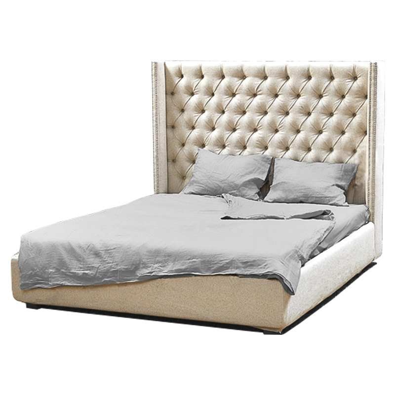 Кровать Lord Bed Beige Бежевый Кровать Lord Bed Beige Бежевый в Грозном | Loft Concept