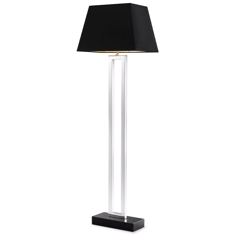 Торшер Eichholtz Floor Lamp Arlington Черный Никель Торшер Eichholtz Floor Lamp Arlington Черный Никель в Грозном | Loft Concept